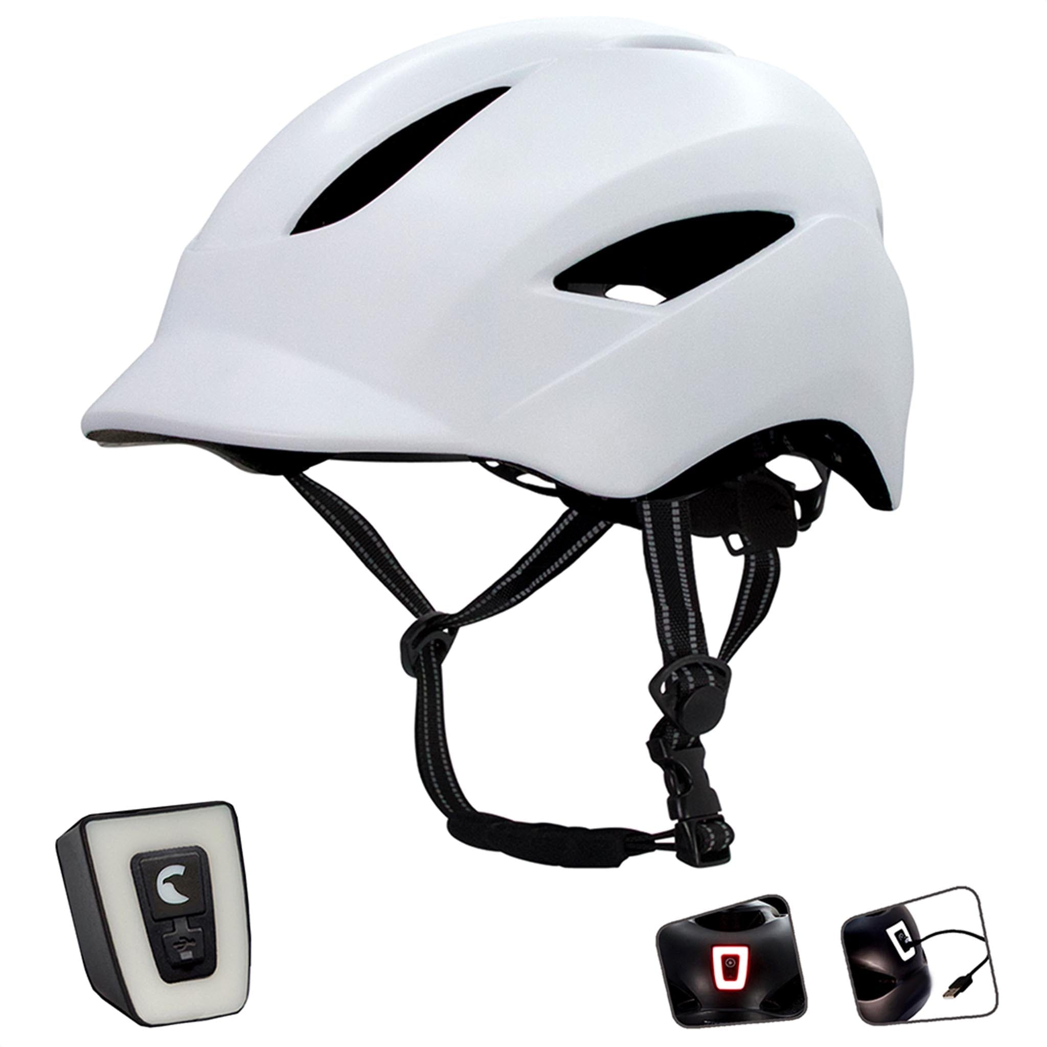 Womens bike helmet clearance white